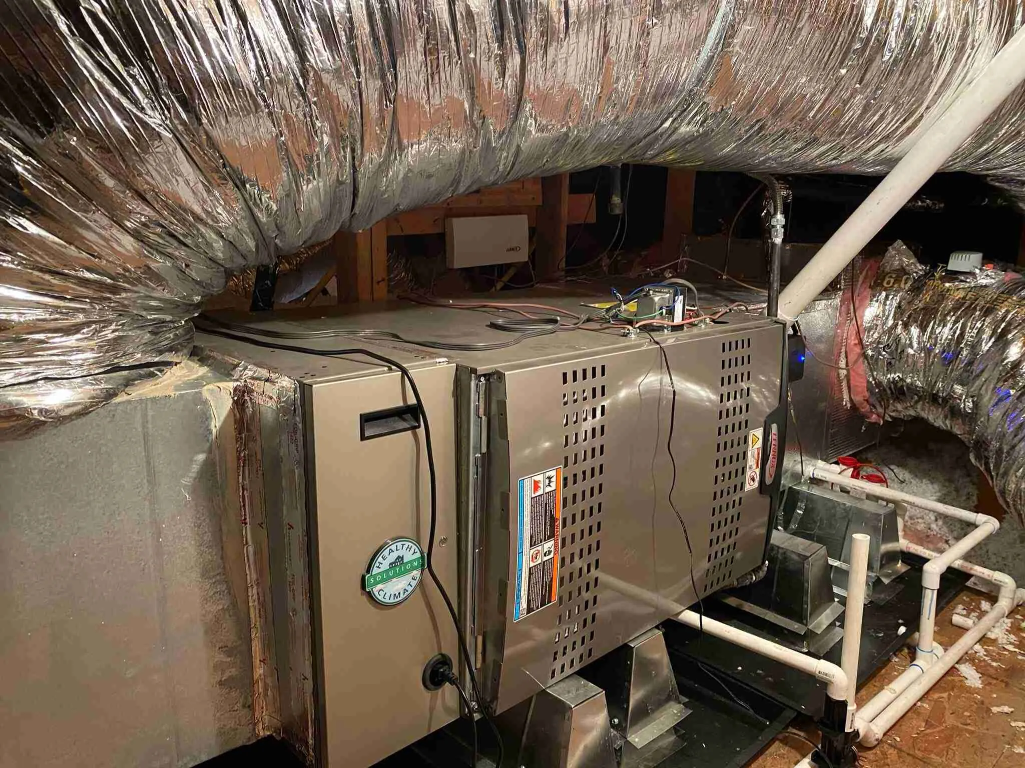 Horizontal Furnace Install